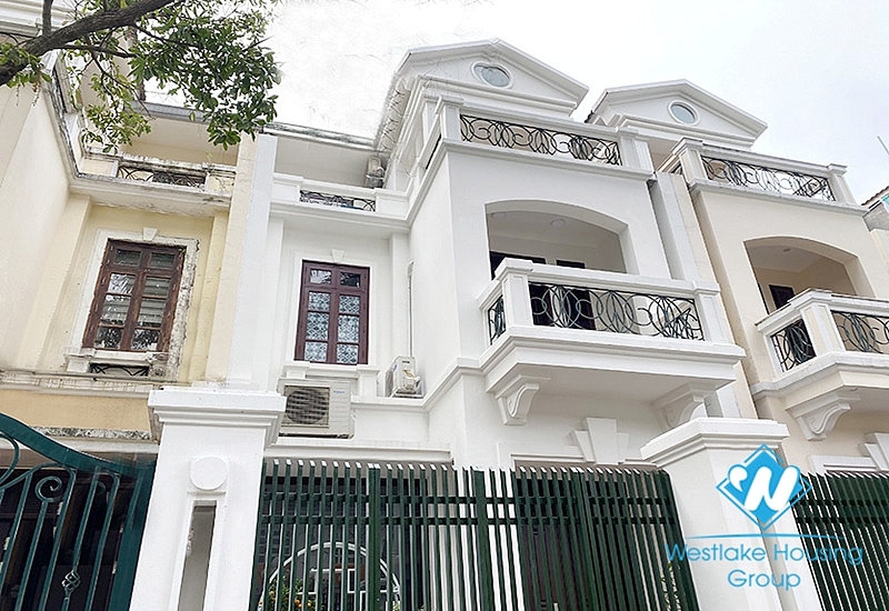 Beautiful house with 4 bedrooms for rent in Ciputra, Ha Noi